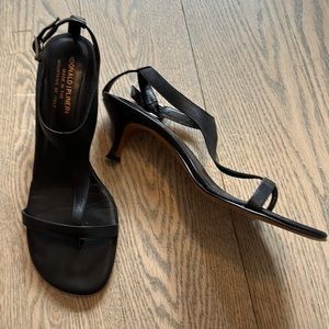 Donald J Pliner Kitten Heel Strappy Sandal